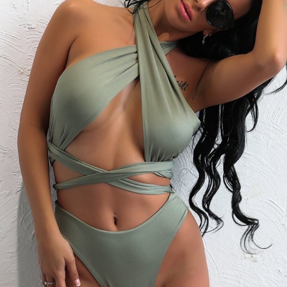 Chloe wrap bikini